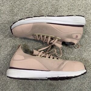 Carhartt Pink Composite Toe Work Shoes 8.5 Tan Lightweight Safety Comfort Womens